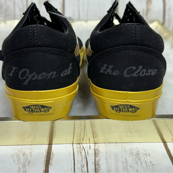 Harry Potter Golden Snitch  x VANS Old Skool Sneakers NEW - Picture 9 of 13